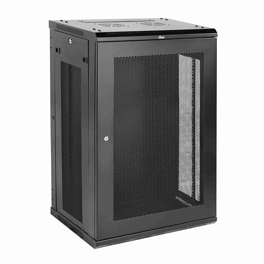 NEC - myo Amazon.com: Tecmojo 6U Fixed Wall Mount Network Rack 15.8